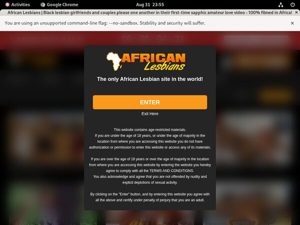 Africanlesbians.com Trial Memberships