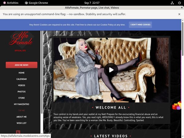 Alfafemale.modelcentro.com Account List