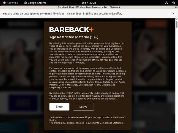 Barebackplus.com Model