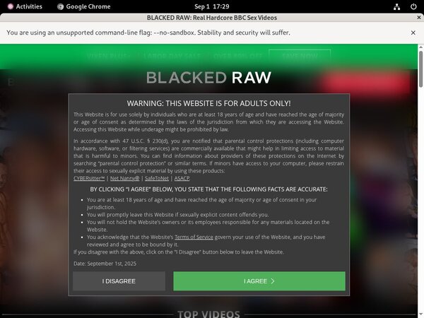 Blacked Raw Crear Cuenta