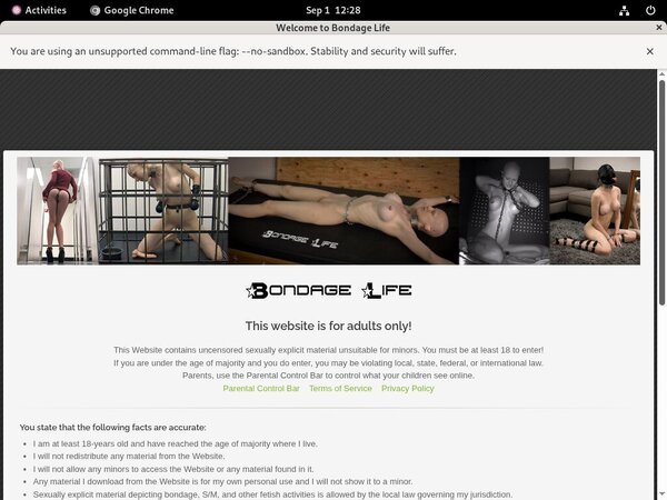 Bondage Life Working Account