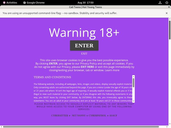 Caliteens Accounts And Passwords