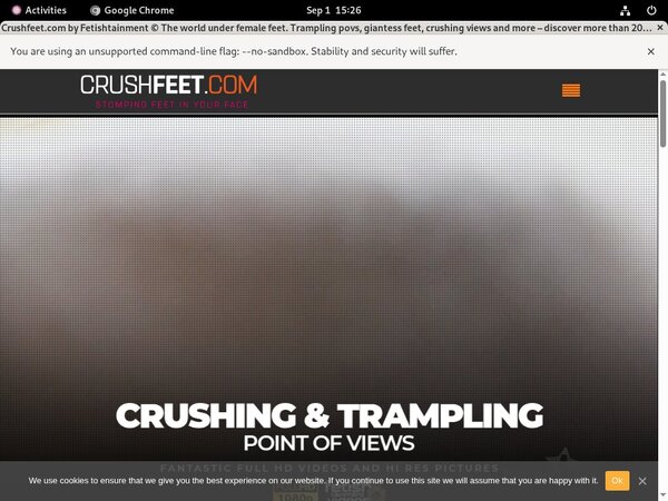 Crush Feet ?? Crush Feet ??