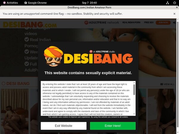 Desi Bang Password 2018