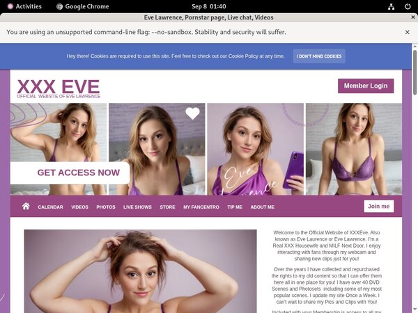 Eve-lawrence.com Join With Phone
