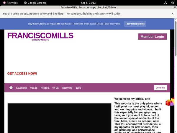 Franciscomills Members Password