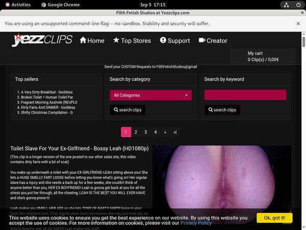 Free FilthFetishStudios Premium