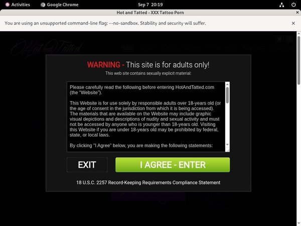 Free Hot And Tatted Logins 2018