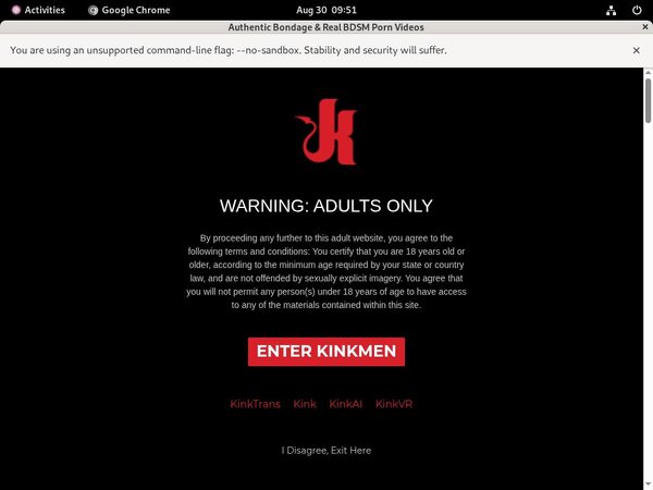 Free Kink Men Id And Password