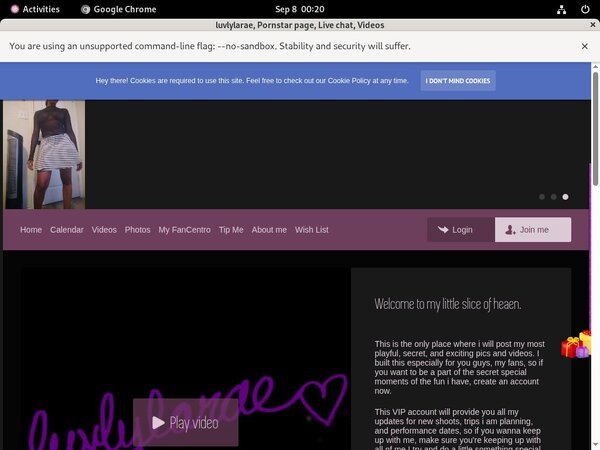Free Luvlylarae Logins