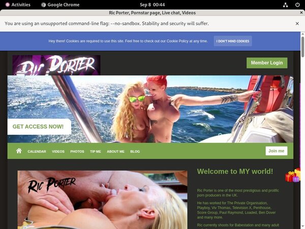 Free Ric Porter Password