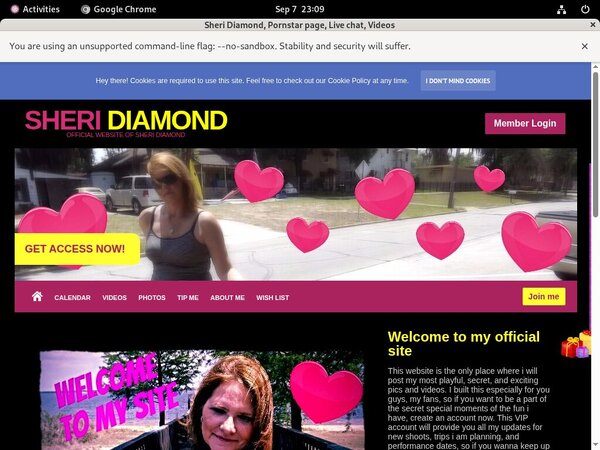 Free Trial On Diamond Sheri