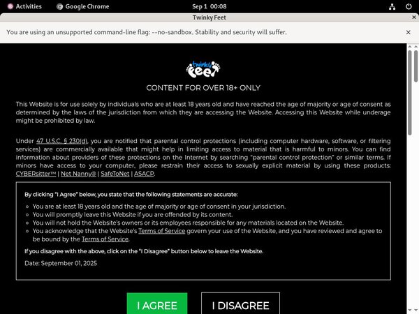 Free Twinkyfeet.com Username And Pass