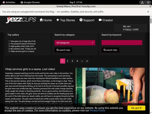 Freeyezzclips.com Accounts