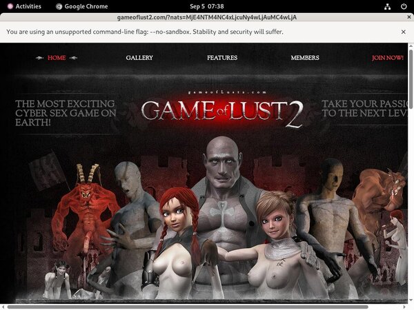 Game Of Lust 2 Create Account