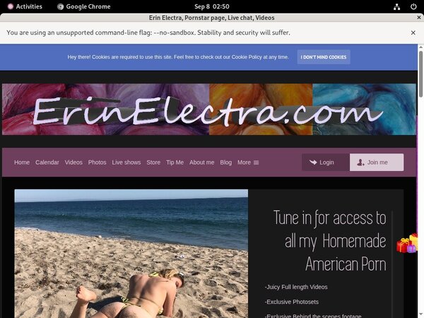 Gay Erinelectra.com