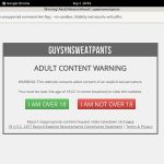 Guysinsweatpants.com Take Paypal