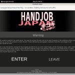 Handjob Japan Web Billing