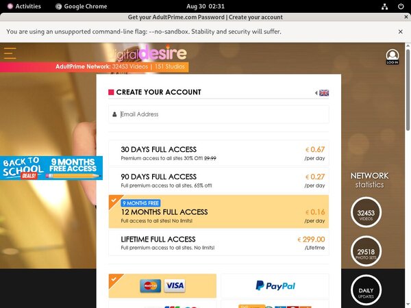 How To Get Free Digitaldesire Account
