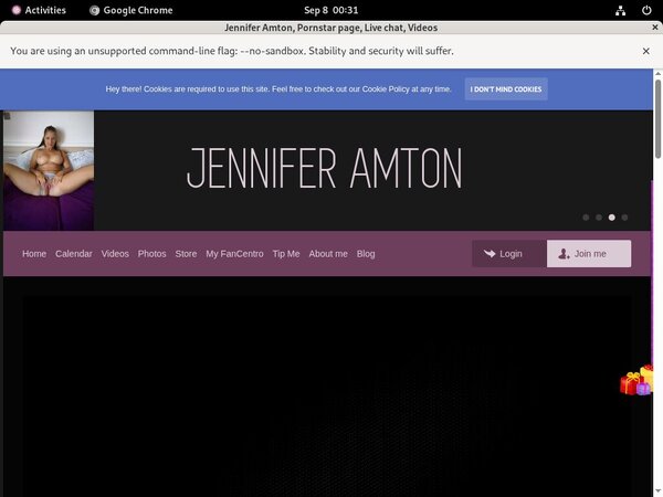 JenniferAmton Password Site