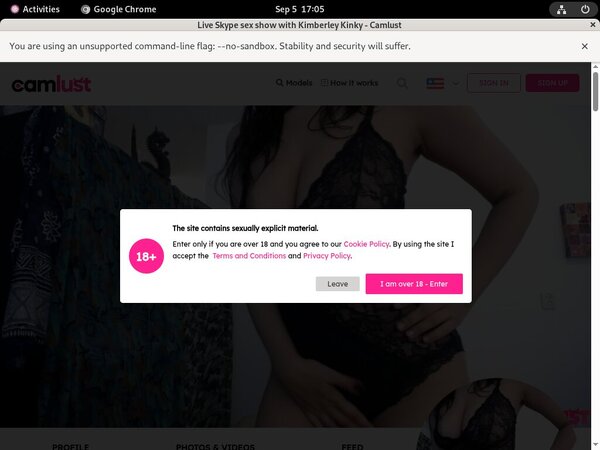 Kimberley Kinky Using Paypal