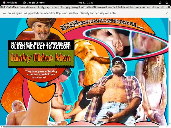 Kinkyoldermen.com Vendo Discount