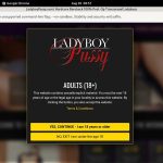 Ladyboy Pussy Free Trial Acc
