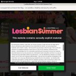 Lesbiansummer Orgasm