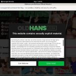 Login For Old Hans