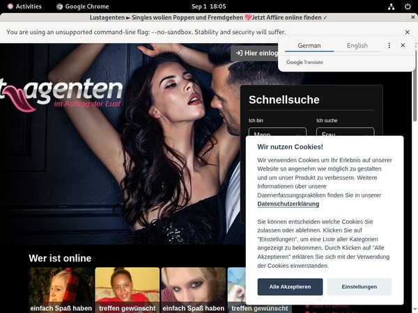 Lust Agenten Discount Signup