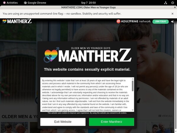 Mantherz.com One Time Discount