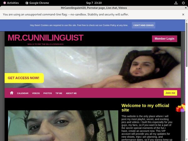 MrCunnilinguist420 Free Trial Promotion