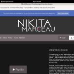 NikitaMarceau Join Anonymously
