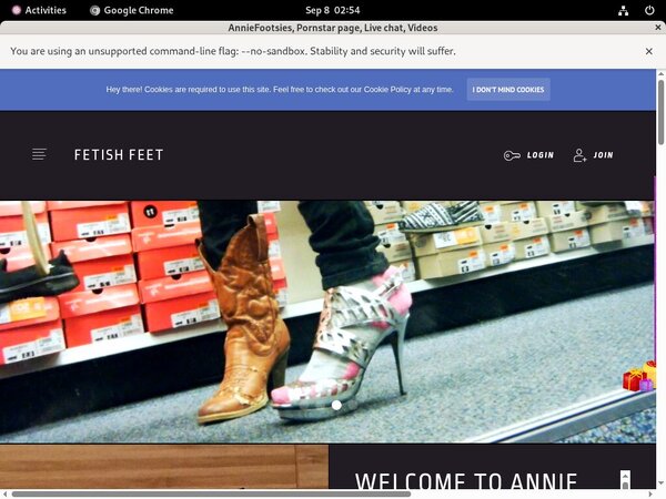Offer AnnieFootsies