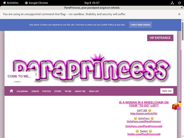 ParaPrincess Passwords Forum