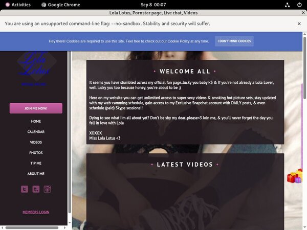Password LolaLotus Free