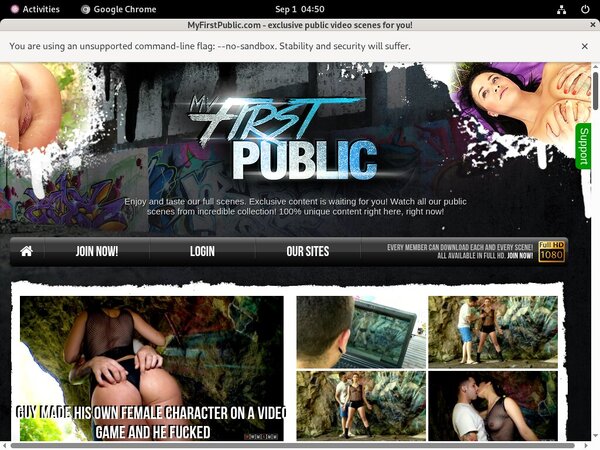 Paypal My First Public