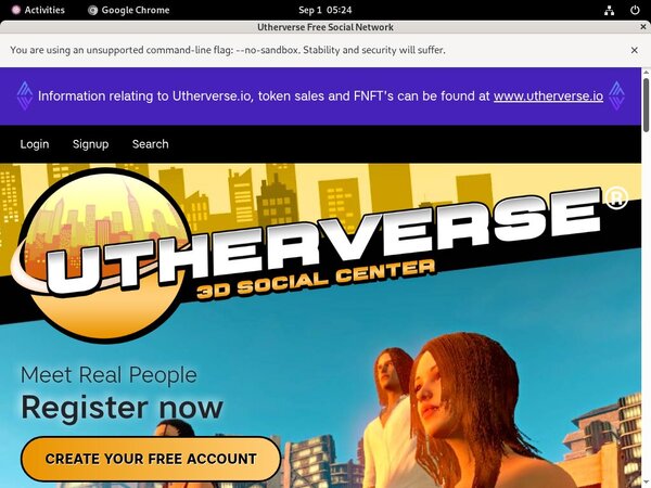 Promo Codes Utherverse