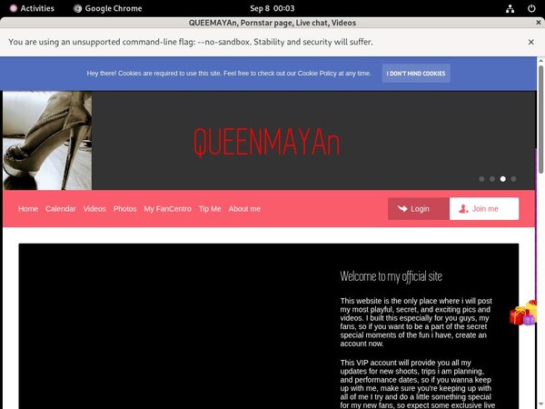 Queenmayan.modelcentro.com 2018 Free