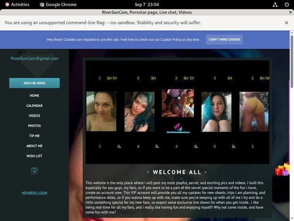 RiverSunCam Mit IBAN / SEPA