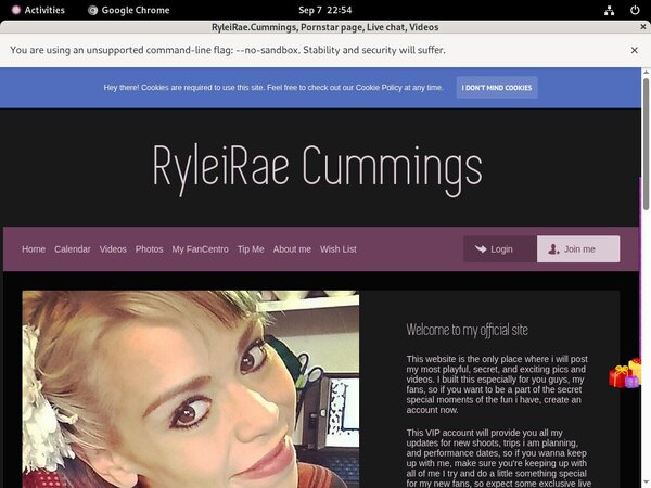 Ryleirae.modelcentro.com Paypal Signup