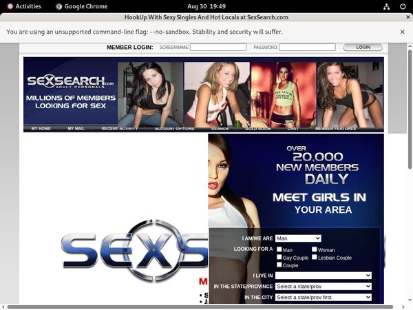 Sexsearch.com Limited Promotion Sexsearch.com Limited Promotion
