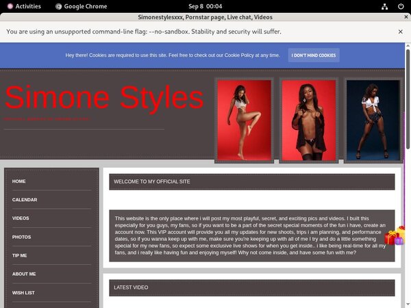 Simonestylesxxx.modelcentro.com Sale