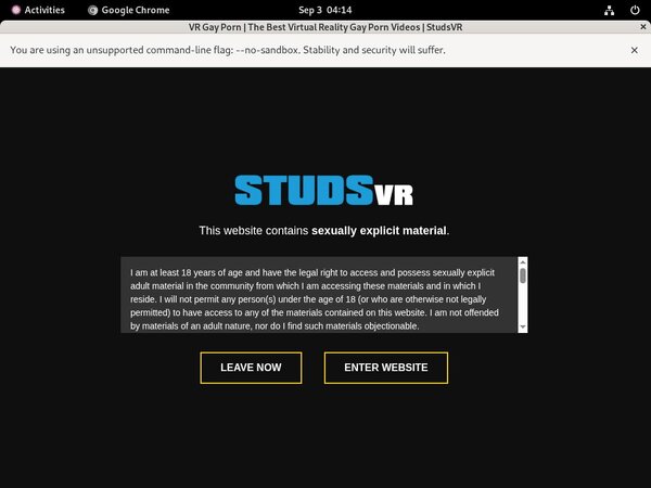 Studsvr Renew Subscription
