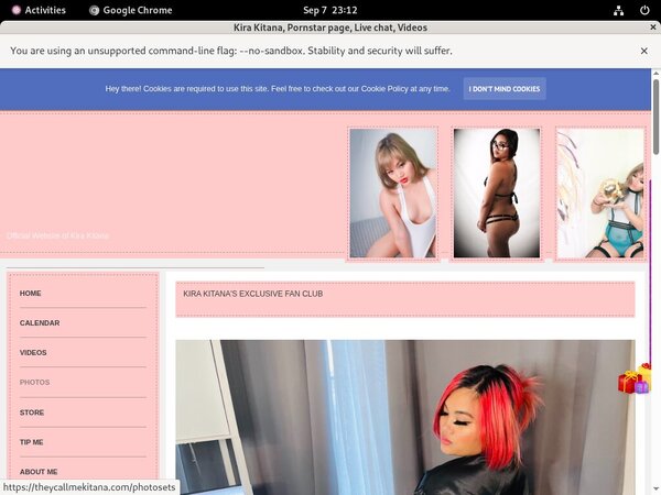 Theycallmekitana.com Membership Account