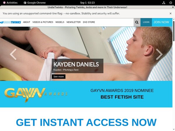 Undie Twinks Premium Logins