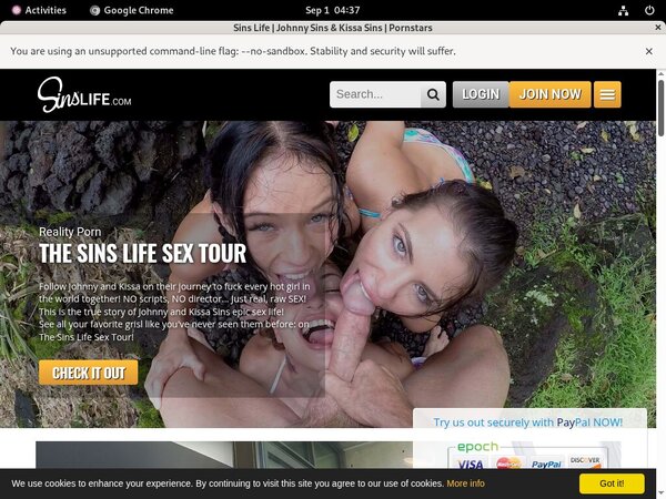 User Sins Life
