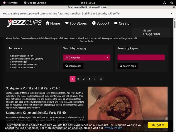 Yezzclips.com Free Membership