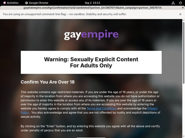 Unlimited Empire Gay Discount Price
