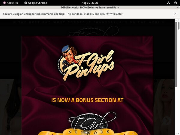 TGirl Pinups Parola D'ordine